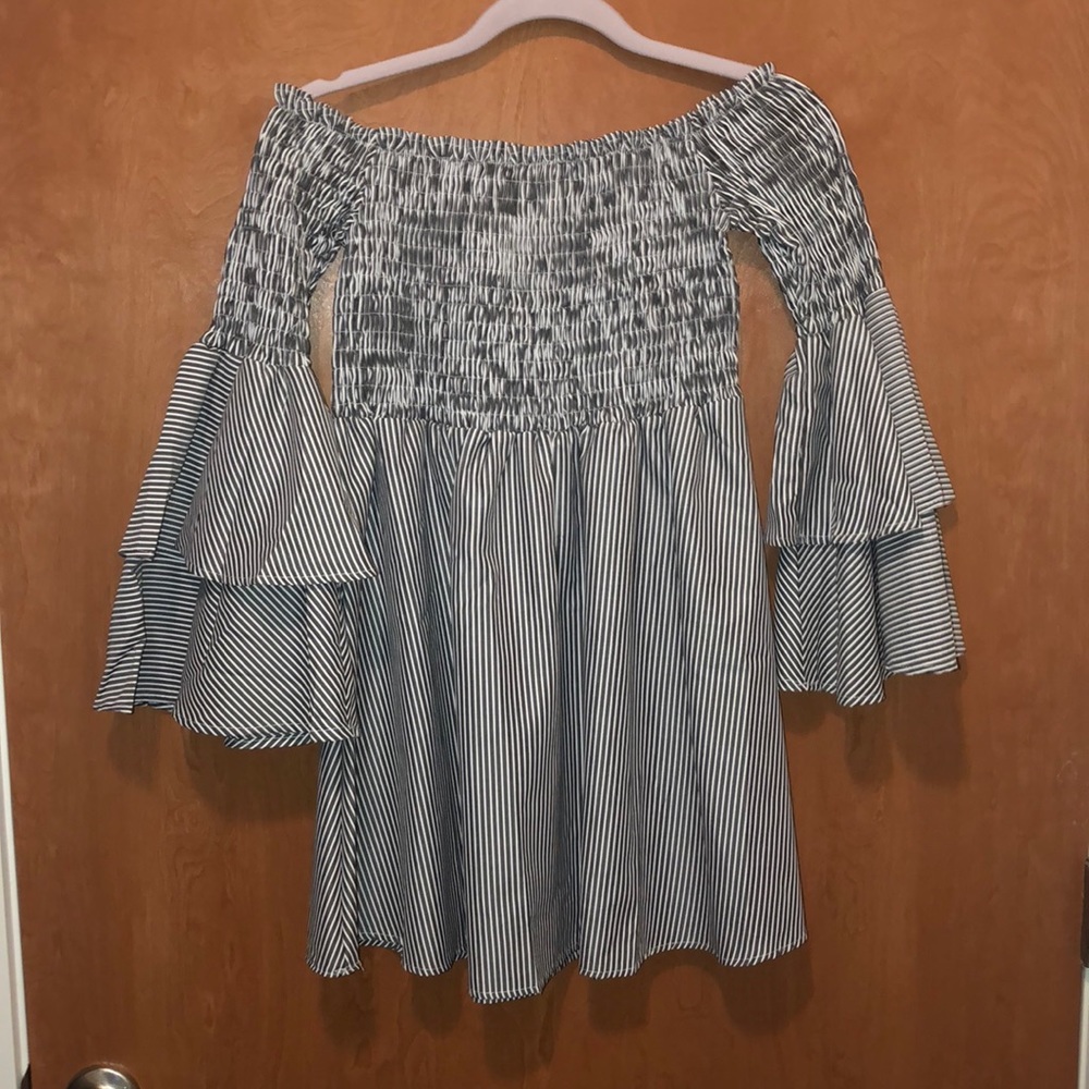 Off the shoulder dress